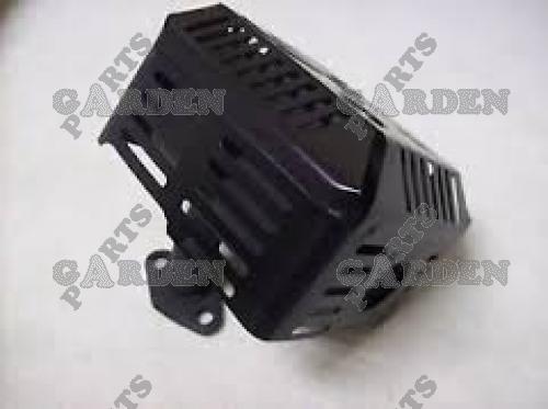 -MUFLĂ (eșapament) pentru HONDA GX110 GX120 GX140 GX160 GX200 (piesă de schimb originală nr. 18300-ZE1-900)